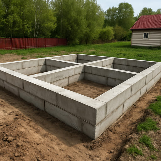 ФБС под дом 9×9